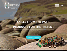 Tablet Screenshot of orkneyartsandcrafts.com